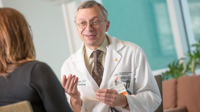 Konstantin Dragnev, MD, principal investigator for the National Cancer Institute's (NCI) new National Clinical Trials Network site at the Norris Cotton Cancer Center. 