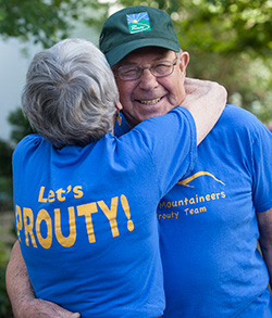 Merle and Helen Schotanus will ride what they call the "octogenarian 20" in this year's Prouty