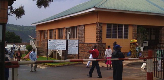 The teaching hospital in Kigali, Rwanda, where Steven Bensen helped to train physicians in gastroenterology.
