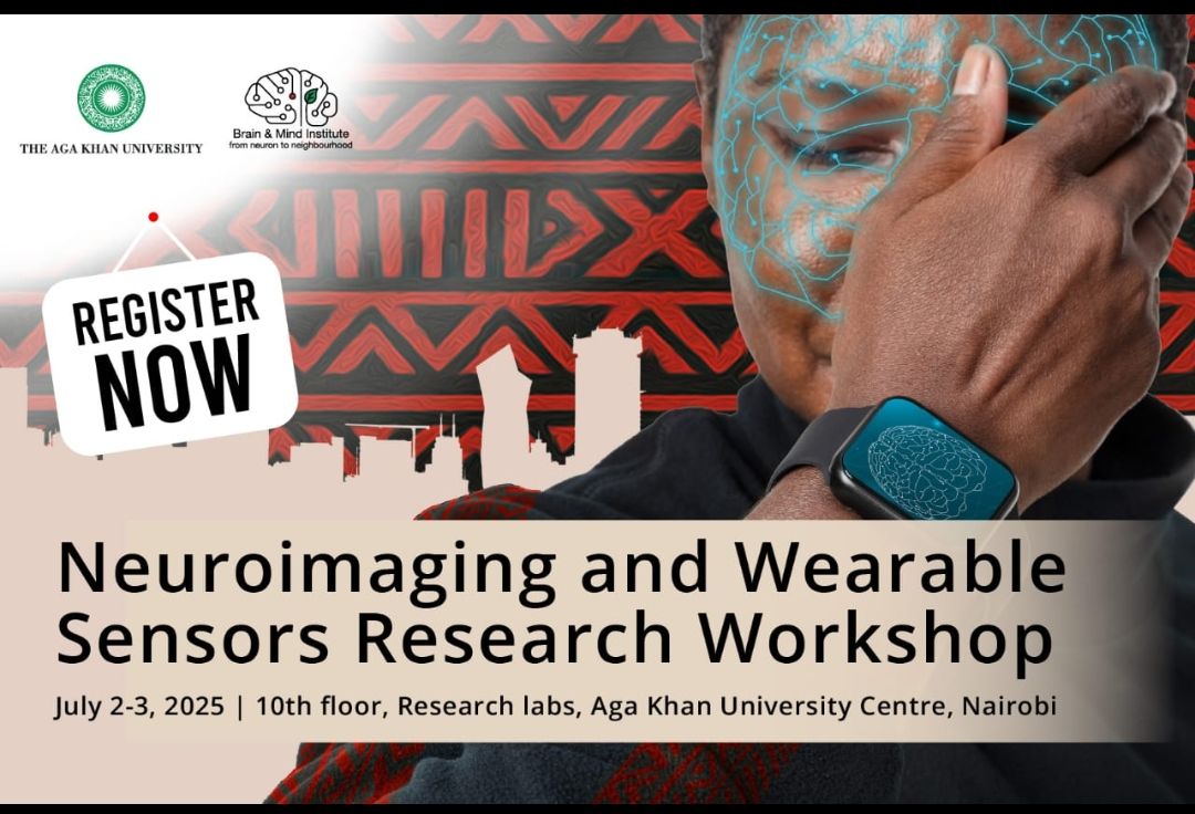 Event brochure to advertise the workshop to local researchers and clinicians