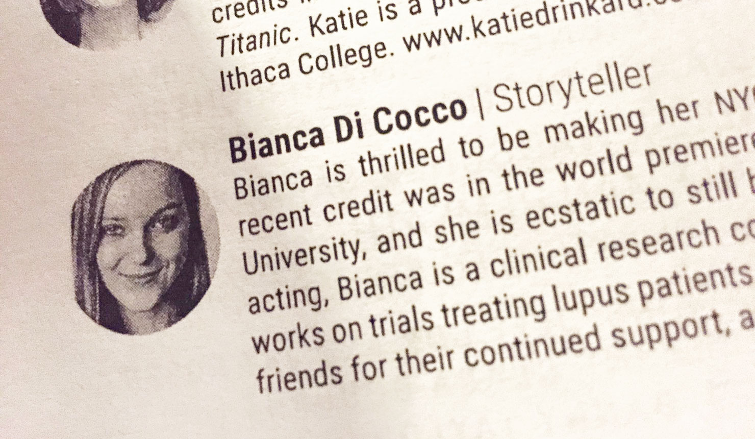 STUDENT SPOTLIGHT – Bianca Di Cocco: Making Strong Choices
