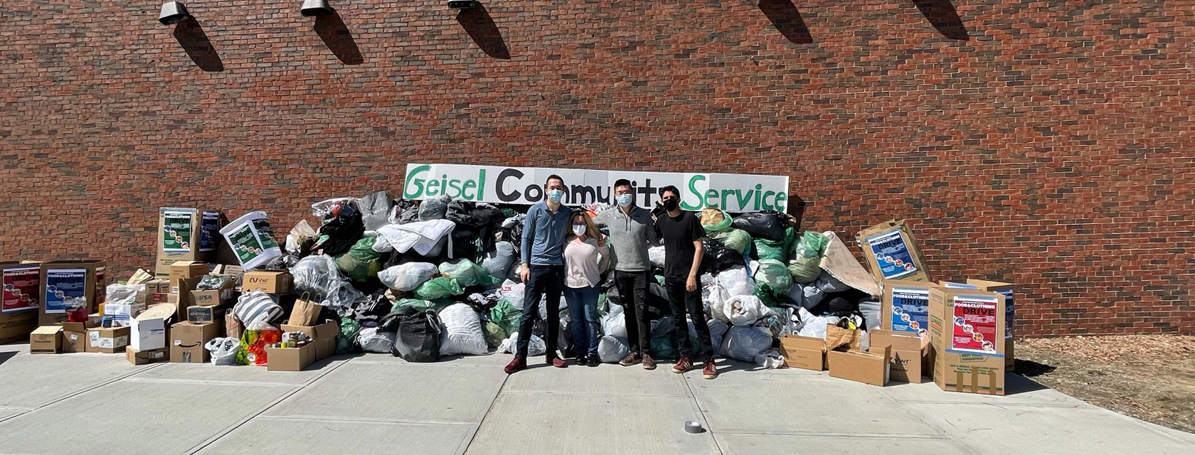 Geisel Students Collect a Record Amount of Clothing and Nonperishable Food Donations - Vimarsana News