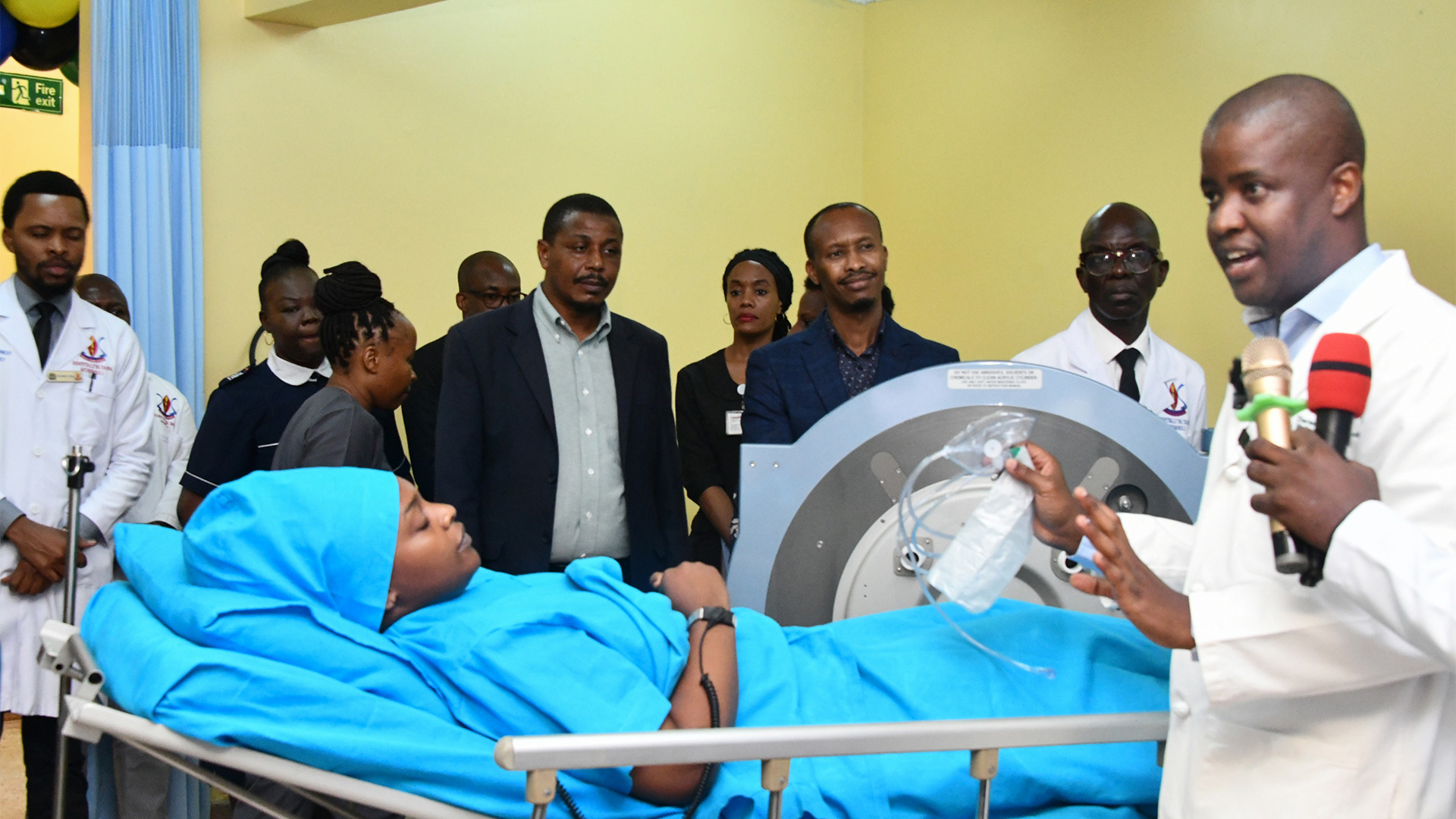 Tanzania hyperbaric treatment